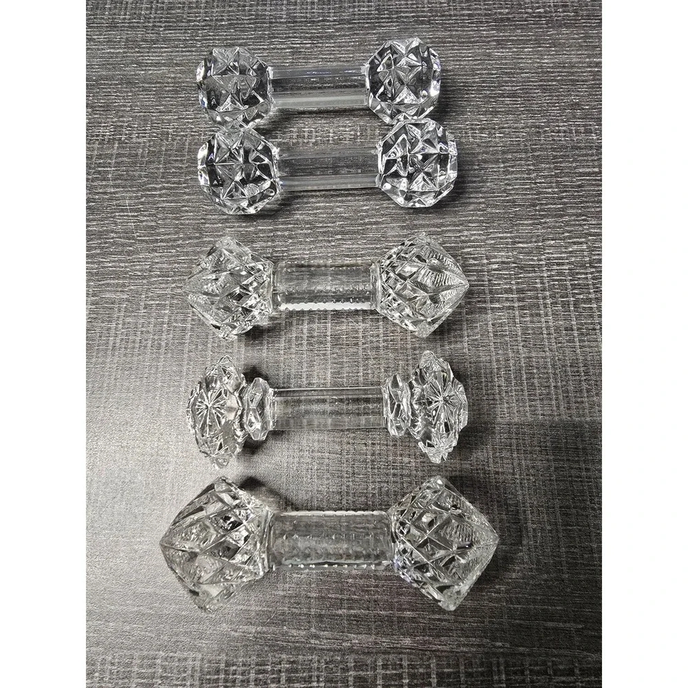 Vintage‎ Knife Rests Crystal Set of 5
